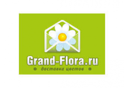 Логотип компании Доставка цветов Гранд Флора (ф-л г.Рошаль)